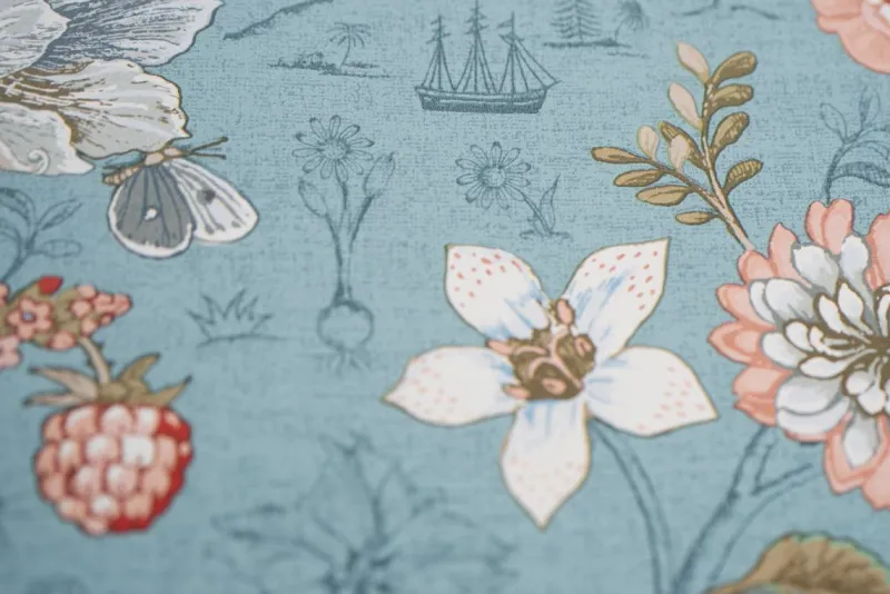 Pip Studio Vliestapete|Spring to Life Vliestapete Meeres Blau