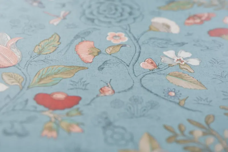 Pip Studio Vliestapete|Spring to Life Vliestapete Meeres Blau