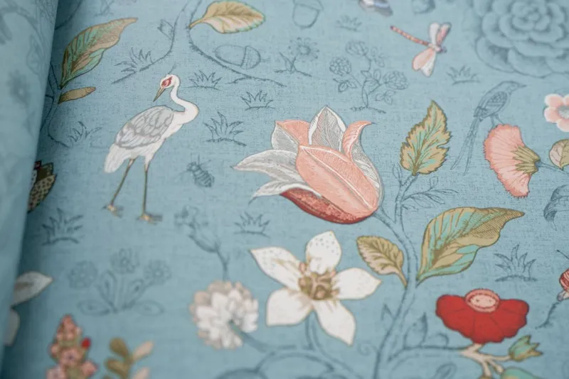 Pip Studio Vliestapete|Spring to Life Vliestapete Meeres Blau