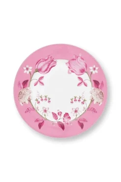 Pip Studio Platzteller|Platzteller Jolie Tulpe Rosa 32cm