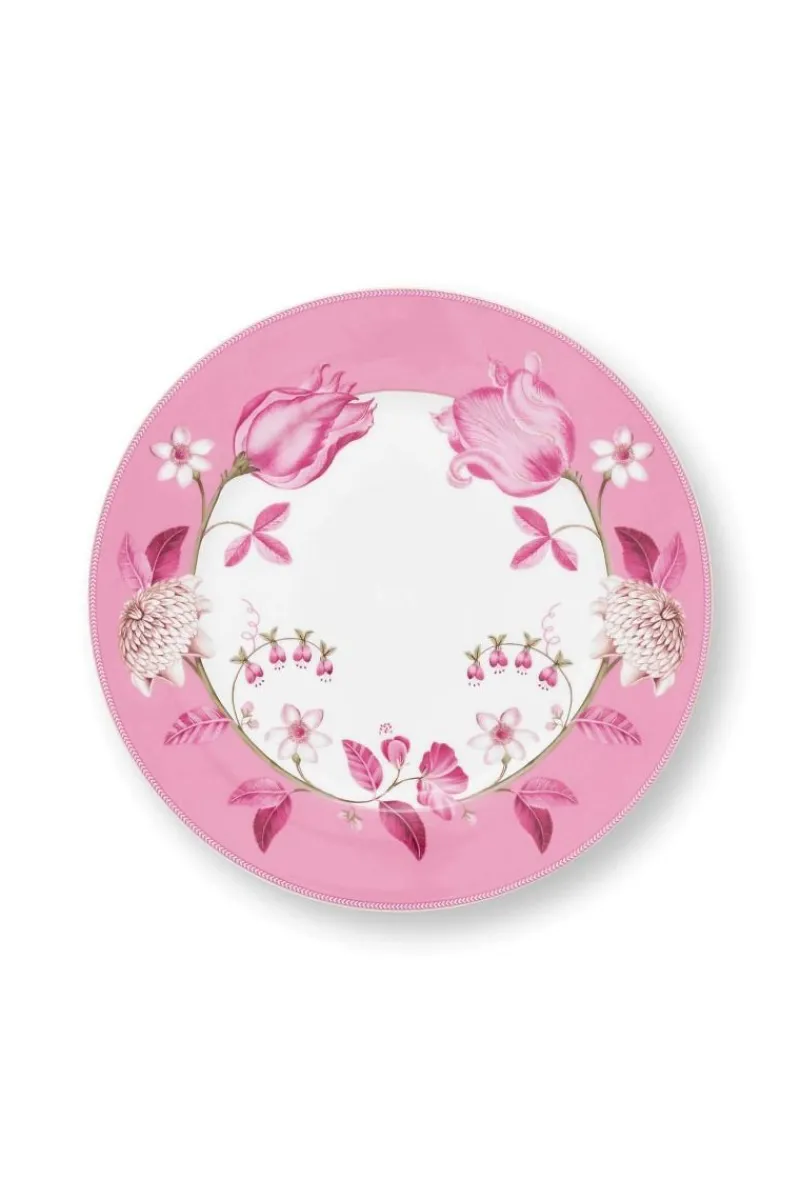 Pip Studio Platzteller|Platzteller Jolie Tulpe Rosa 32cm
