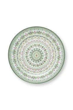 Pip Studio Platzteller|Platzteller Lily&Lotus Moon Delight Hell 32cm Grün