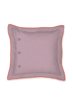 Pip Studio Zierkissen|Bettkissen|Quadratisches Zierkissen Flores Bailando Purpur Violett