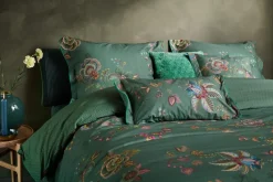 Pip Studio Zierkissen|Bettkissen|Quadratisches Zierkissen Quilty Dreams Grün