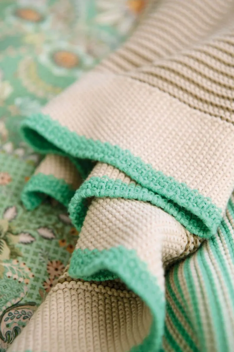 Pip Studio Plaids Und Quilts|Plaids Und Quilts|Quilt Blockstripe Hell Grün