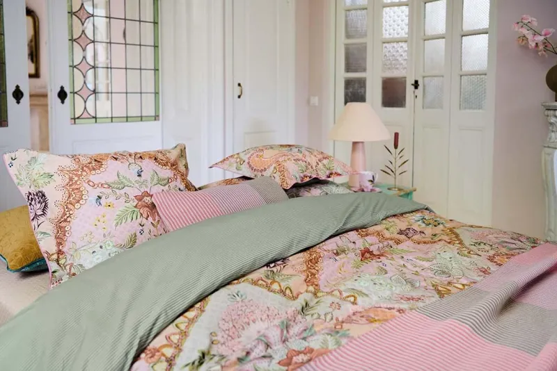 Pip Studio Plaids Und Quilts|Plaids Und Quilts|Quilt Blockstripe Pastell Rosa