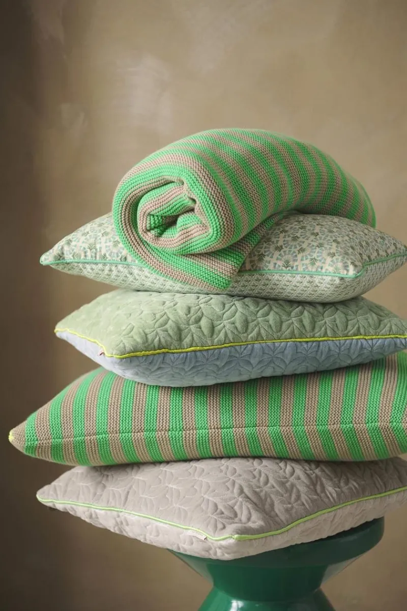 Pip Studio Plaids Und Quilts|Plaids Und Quilts|Quilt Bonsoir Stripe Grün