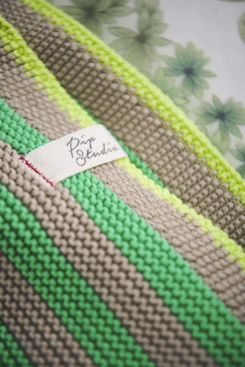 Pip Studio Plaids Und Quilts|Plaids Und Quilts|Quilt Bonsoir Stripe Grün