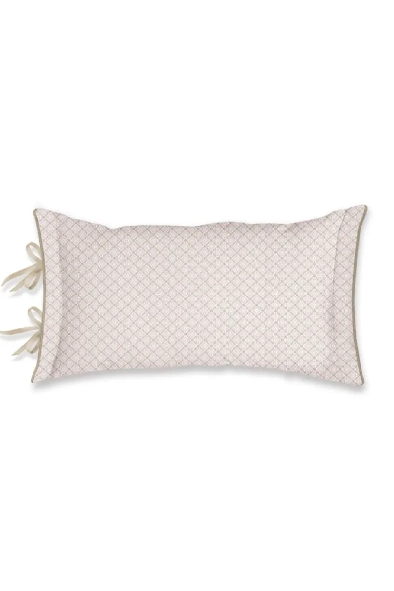Pip Studio Zierkissen|Bettkissen|Rechteckige Zierkissen Campo de Flores Gebrochen Weiss