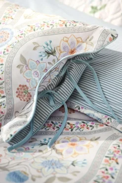 Pip Studio Zierkissen|Bettkissen|Rechteckige Zierkissen Ornamento Ramo Weiss Mehrfarbig