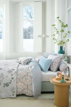 Pip Studio Zierkissen|Bettkissen|Rechteckige Zierkissen Ornamento Ramo Weiss Mehrfarbig