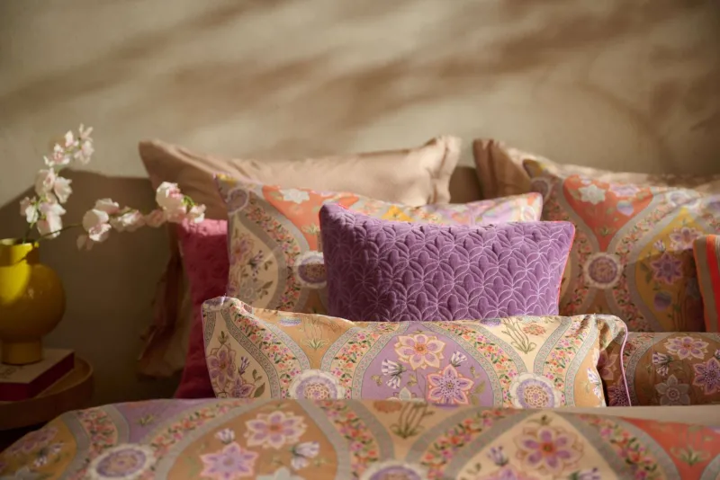 Pip Studio Zierkissen|Bettkissen|Rechteckige Zierkissen Ornamento Ramo Mehrfarbig