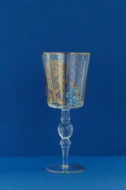 Pip Studio Wein- Und Sektgläser|Royal Golden Flower weinglas hoch