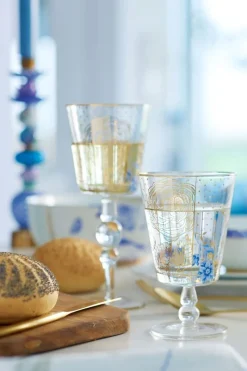 Pip Studio Wein- Und Sektgläser|Royal Golden Flower weinglas hoch