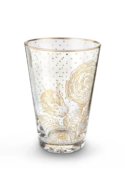 Pip Studio Longdrinkgläser|Wasserglas|Royal Longdrinkglas Golden Flower