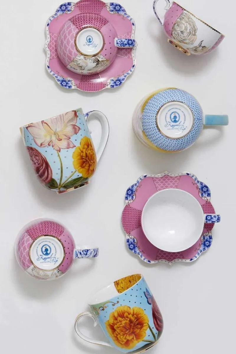 Pip Studio Teetassen|Kaffeetassen|Royal Multi Tasse Gross Mehrfarbig