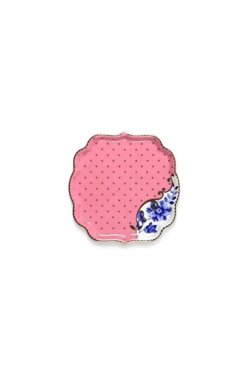 Pip Studio Teebeutelablage|Royal Multi Teebeutelablage Rosa 10 cm