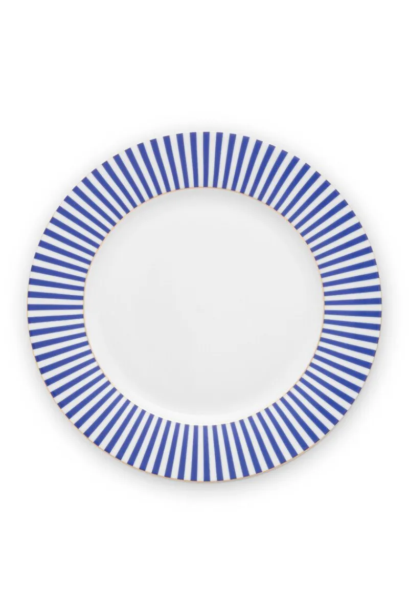 Pip Studio Essteller|Royal Stripes Essteller 26.5 cm Blau
