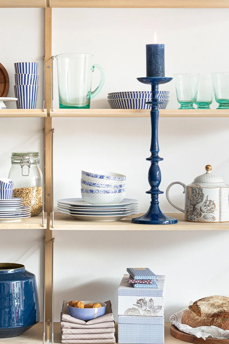 Pip Studio Essteller|Royal Stripes Essteller 26.5 cm Blau