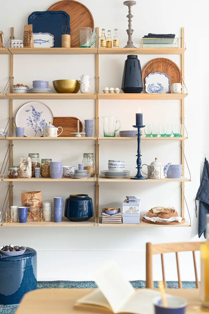 Pip Studio Essteller|Royal Stripes Essteller 26.5 cm Blau