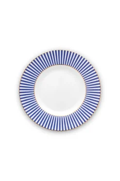 Pip Studio Gebäckteller|Royal Stripes Gebäckteller 17 cm Blau