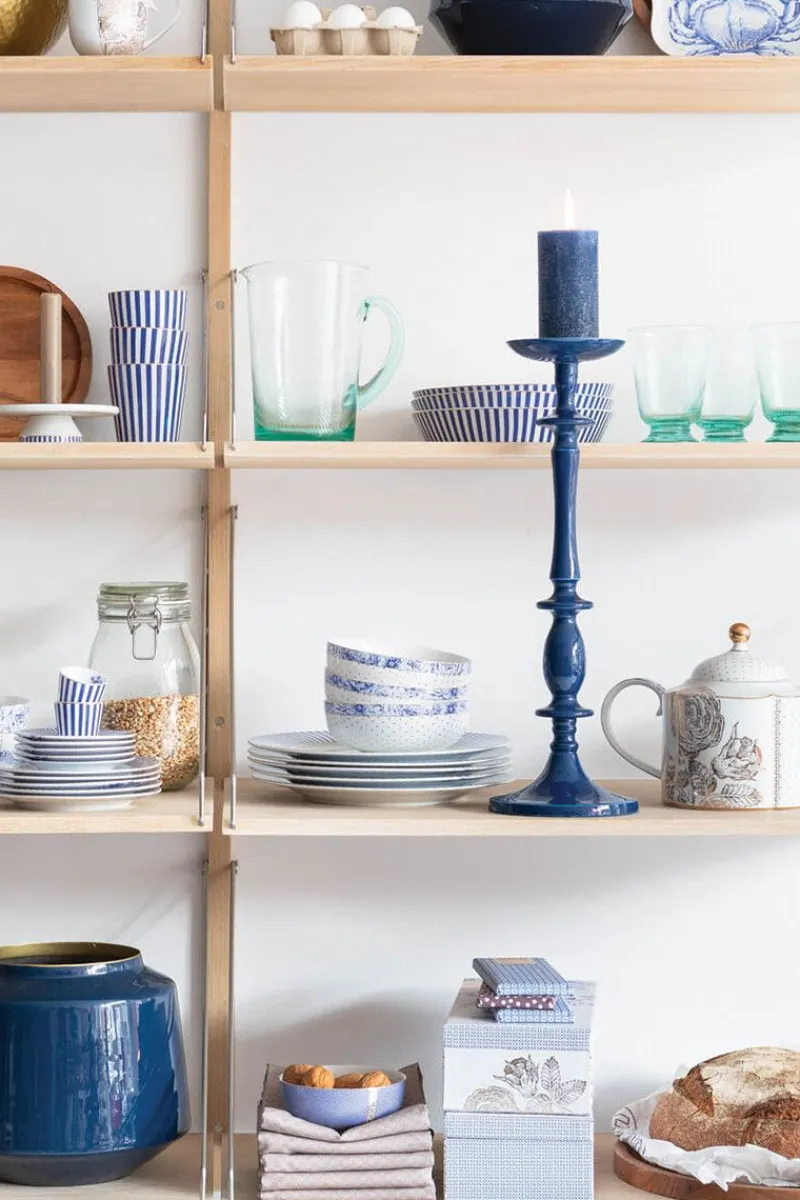 Pip Studio Gebäckteller|Royal Stripes Gebäckteller 17 cm Blau