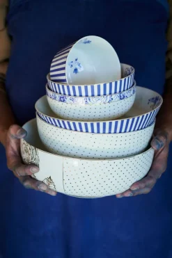 Pip Studio Schalen|Royal Stripes Schale 15 cm Blau