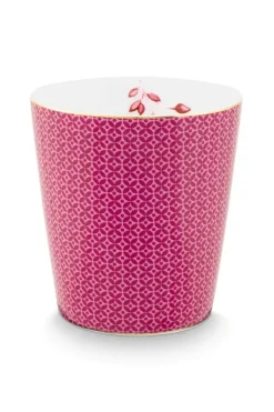 Pip Studio Porzellan Sets|Teetassen|Royal Stripes Tasse Fliesen & Teebeutelablage Rosa