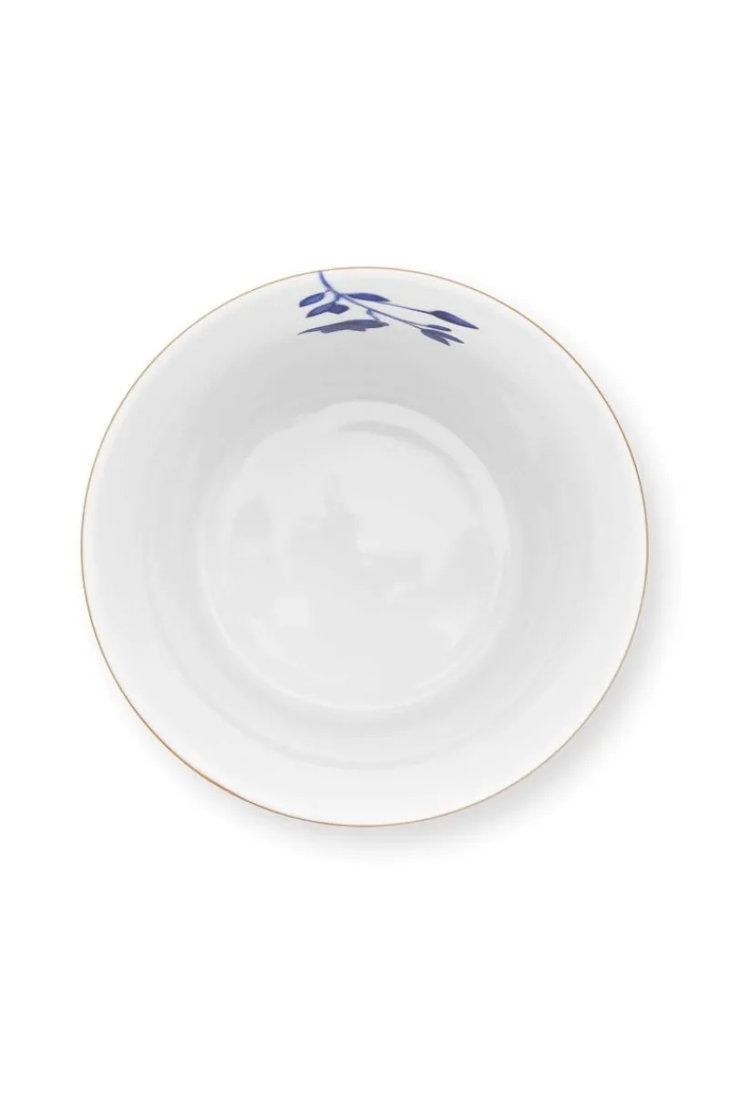 Pip Studio Porzellan Sets|Teetassen|Royal Stripes Tasse Fliesen & Teebeutelablage Blau