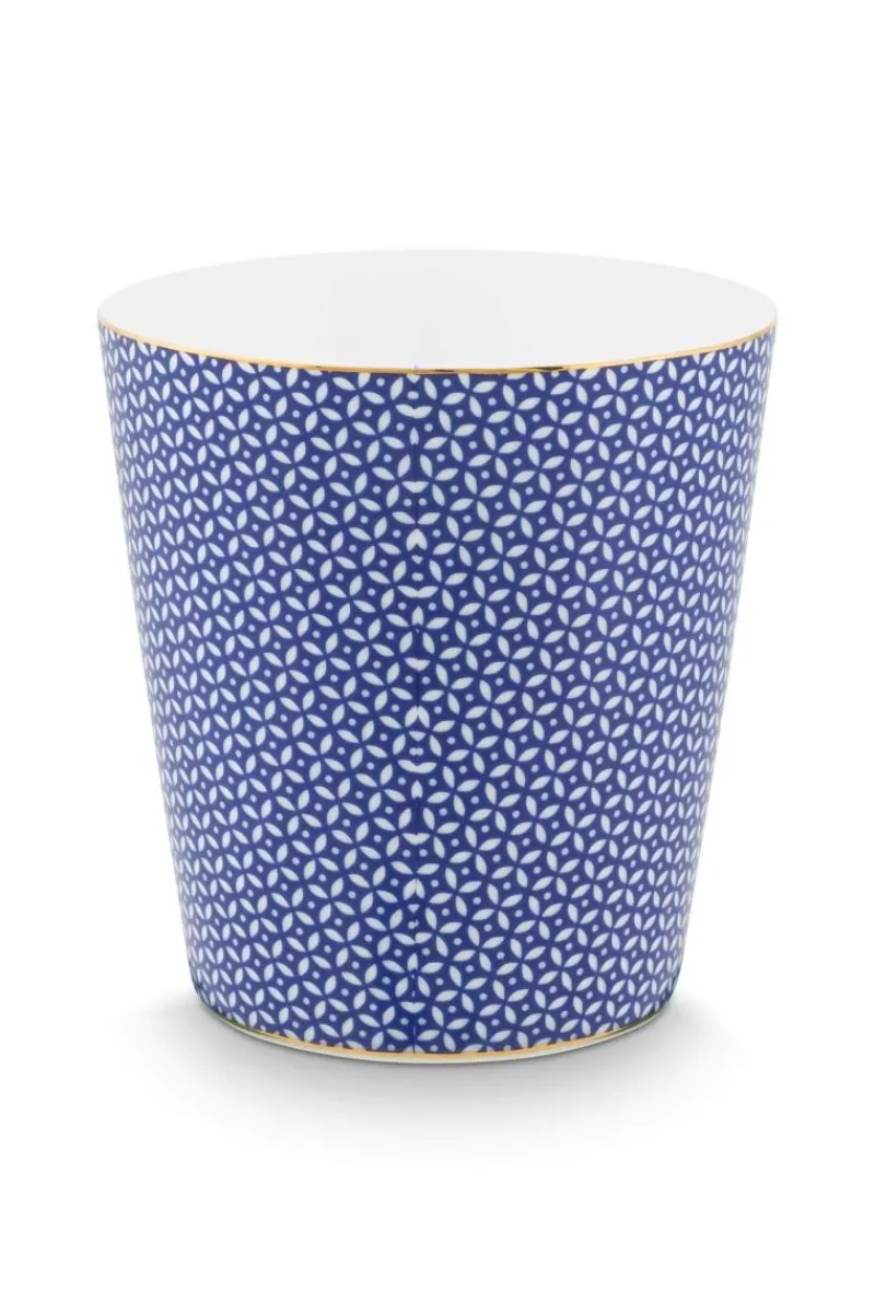 Pip Studio Porzellan Sets|Teetassen|Royal Stripes Tasse Fliesen & Teebeutelablage Blau