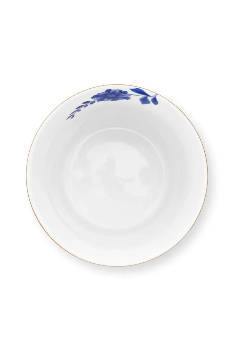 Pip Studio Porzellan Sets|Teetassen|Royal Stripes Tasse Punkte & Teebeutelablage Blau