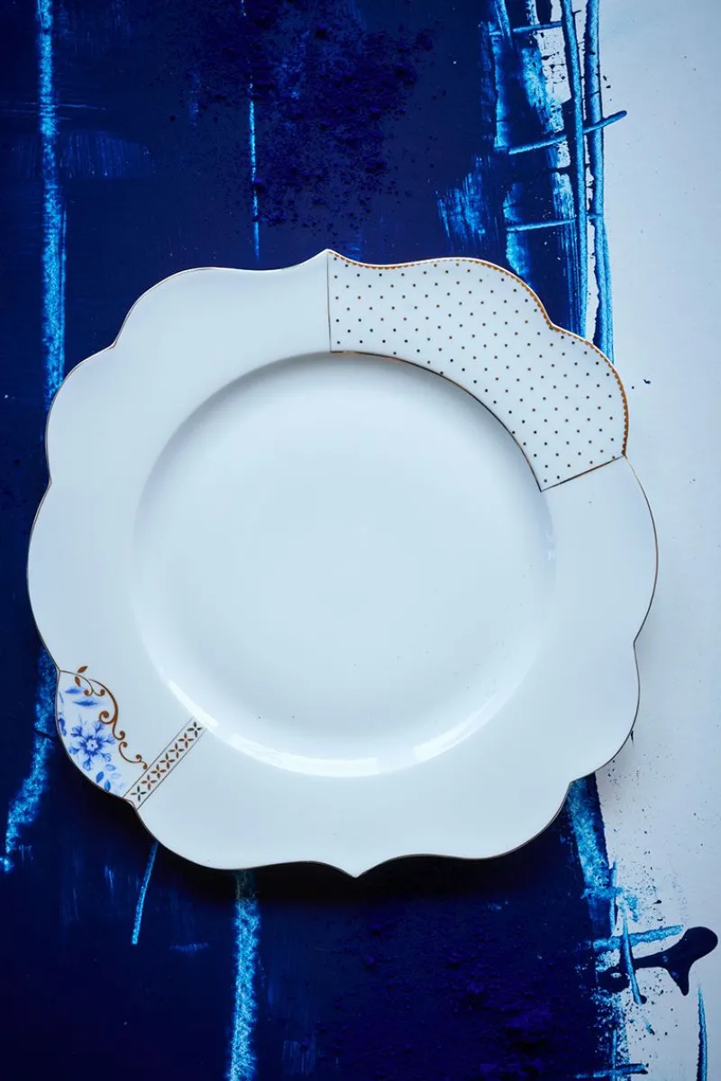 Pip Studio Essteller|Royal White Essteller Golden Dots 28 cm