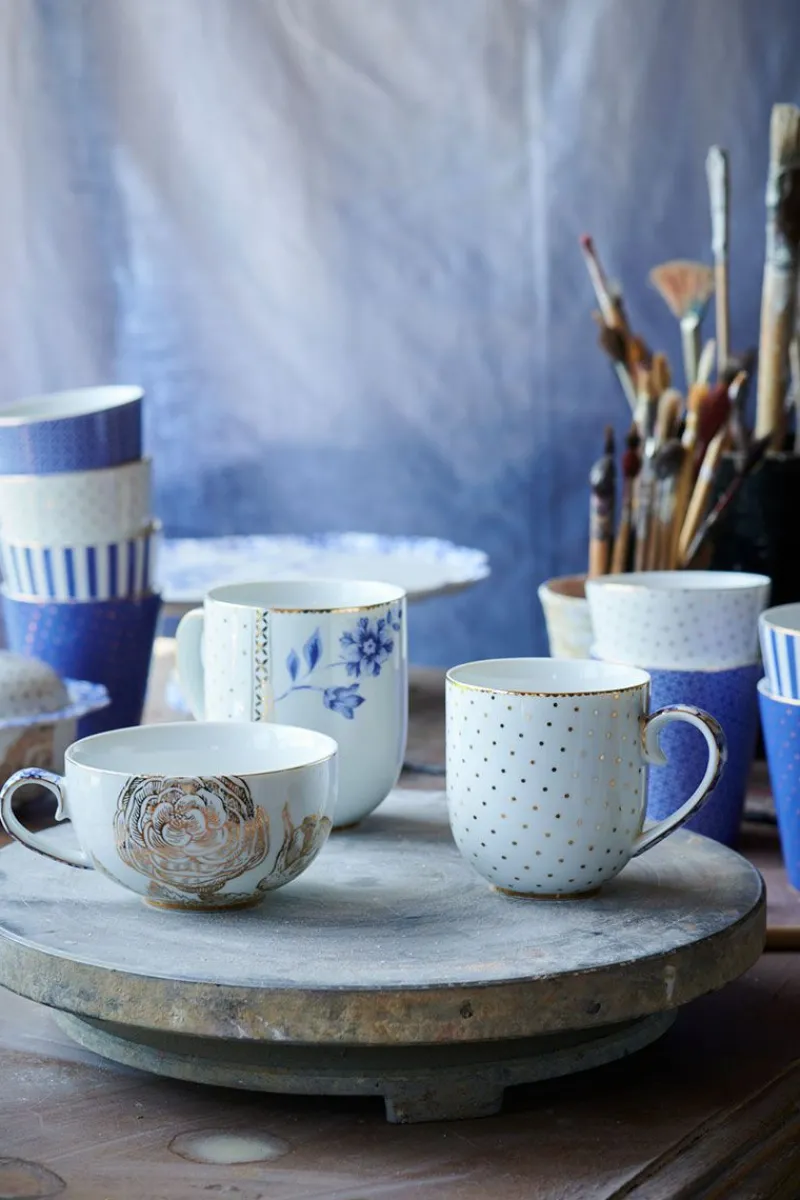 Pip Studio Kaffeetassen|Royal White Tasse klein