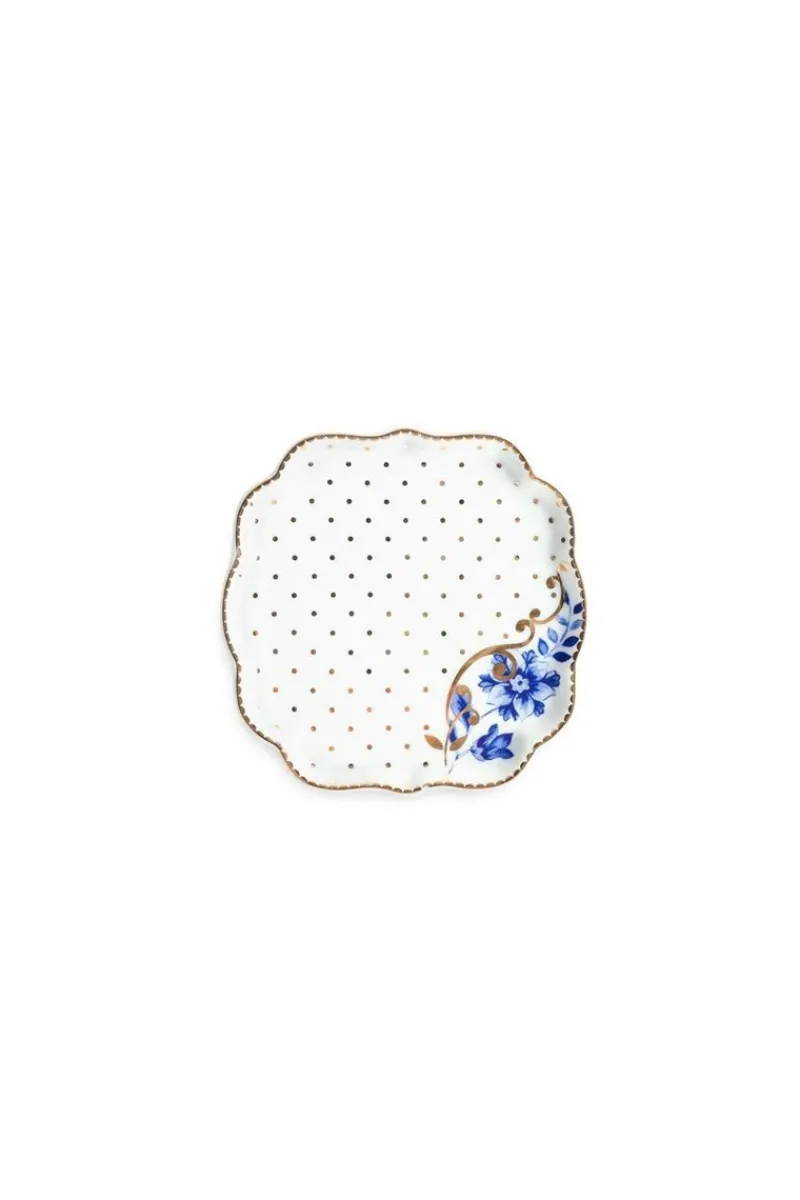 Pip Studio Teebeutelablage|Royal White Teebeutelablage 10 cm