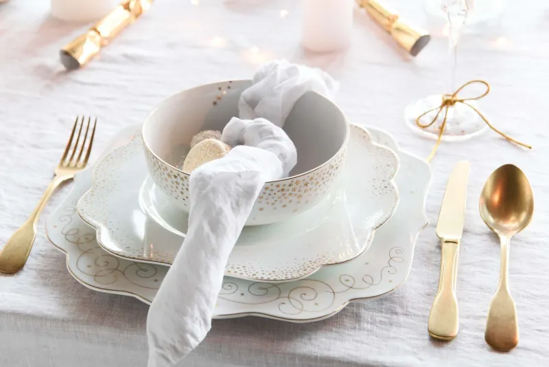 Pip Studio Weihnachten|Essteller|Royal Winter White Essteller 28cm