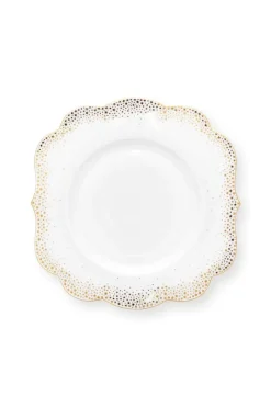 Pip Studio Weihnachten|Frühstücksteller|Royal Winter White Frühstücksteller 23.5cm