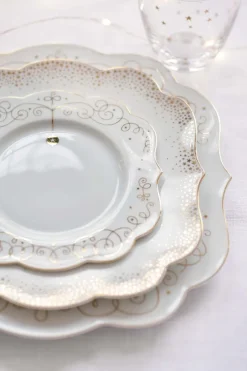 Pip Studio Weihnachten|Gebäckteller|Royal Winter White Gebäckteller 17cm
