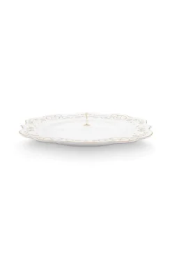 Pip Studio Weihnachten|Gebäckteller|Royal Winter White Gebäckteller 17cm