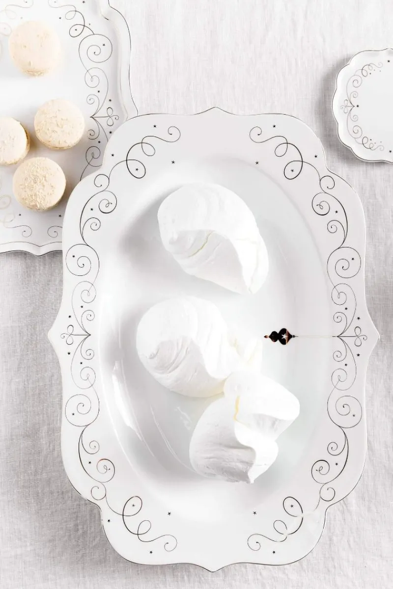 Pip Studio Weihnachten|Servierschalen|Royal Winter White Oval Servierschale 40cm