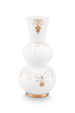 Pip Studio Weihnachten|Kleine Vasen|Royal Winter White Vase Rund 15cm
