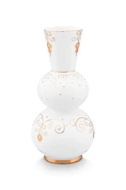 Pip Studio Weihnachten|Kleine Vasen|Royal Winter White Vase Rund 15cm