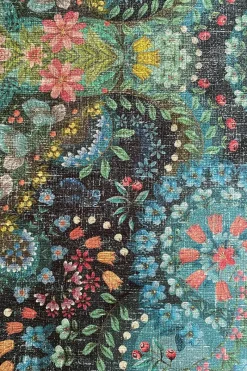 Pip Studio Runde Teppiche|Runde Teppich Moon Delight by Pip Dunkelblau