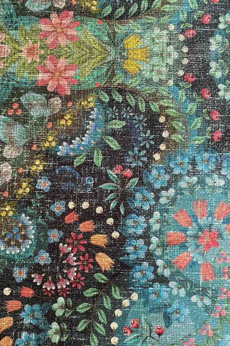 Pip Studio Runde Teppiche|Runde Teppich Moon Delight by Pip Dunkelblau