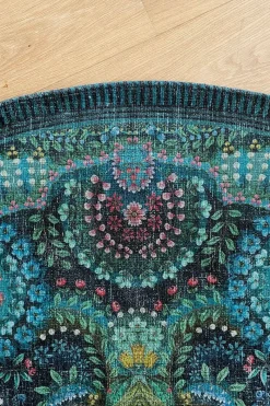 Pip Studio Runde Teppiche|Runde Teppich Moon Delight by Pip Dunkelblau