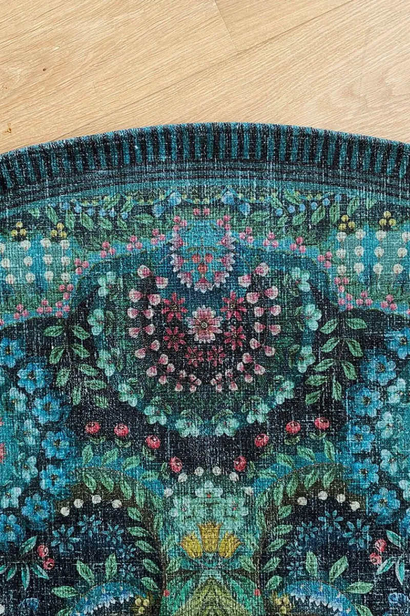 Pip Studio Runde Teppiche|Runde Teppich Moon Delight by Pip Dunkelblau
