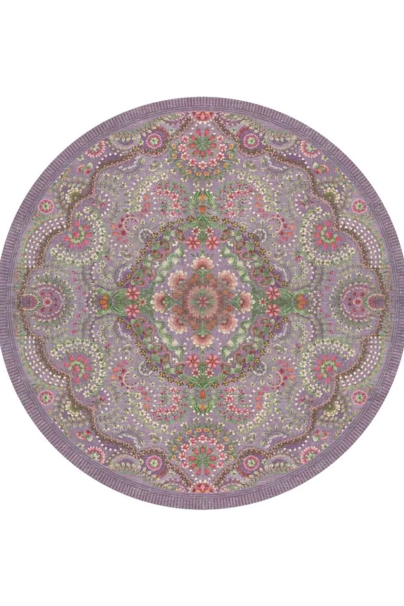 Pip Studio Runde Teppiche|Runde Teppich Moon Delight by Pip Lila Violett