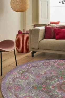 Pip Studio Runde Teppiche|Runde Teppich Moon Delight by Pip Lila Violett