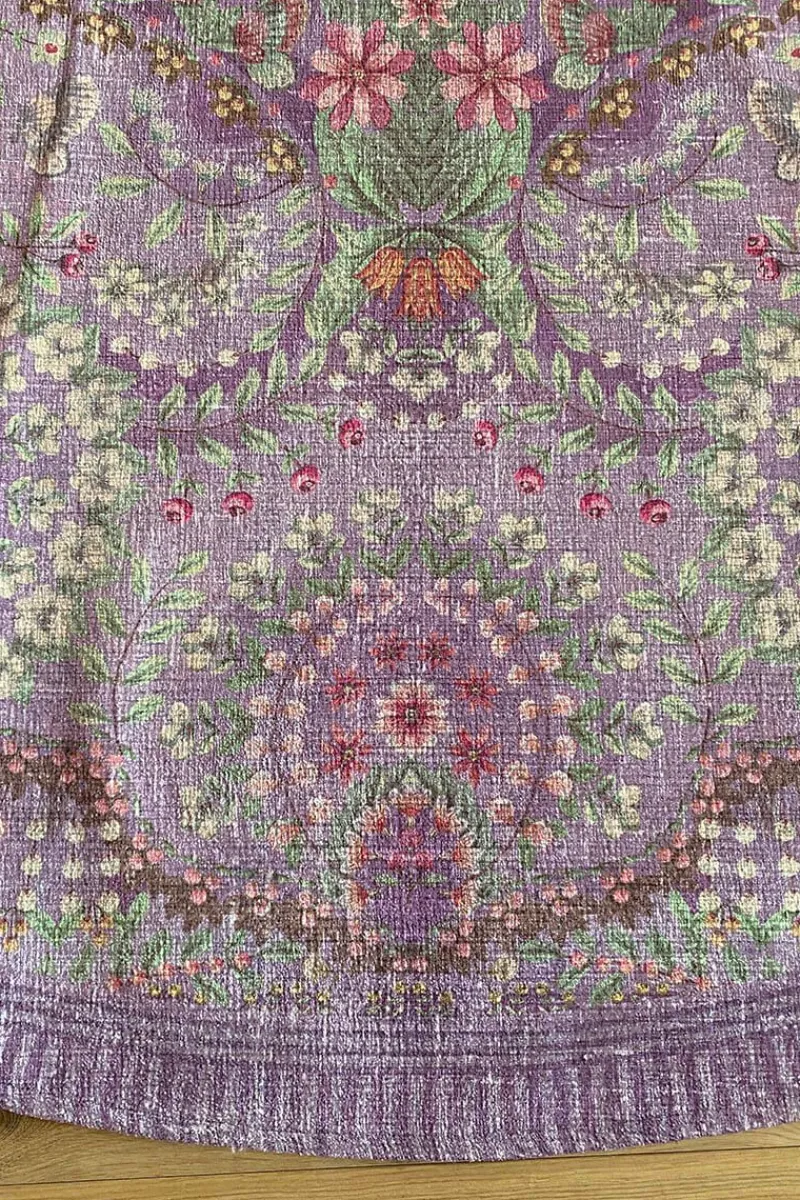 Pip Studio Runde Teppiche|Runde Teppich Moon Delight by Pip Lila Violett