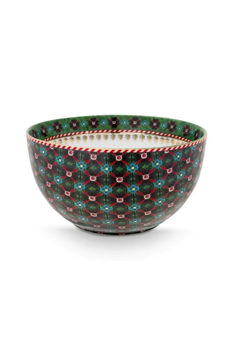 Pip Studio Schalen|Schale Clover Grün 12cm