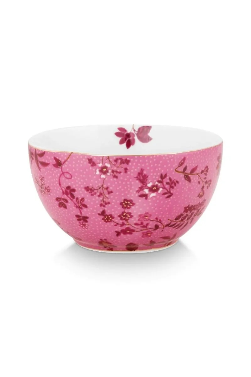 Pip Studio Schalen|Schale Jolie Blumen 12cm Rosa